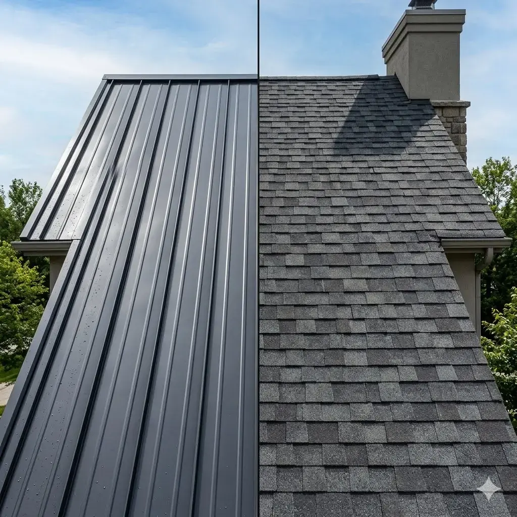 Metal Roofing vs Asphalt Shingles in Maine